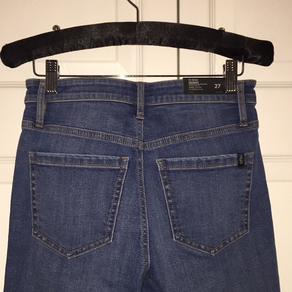 Buffalo David Bitton Ivy Hi Rise Skinny Ladies Blue Jeans Size 27 - Picture 5 of 12